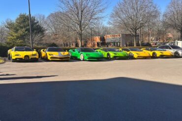 Came out of brunch and was greeted by this bunch. [Multi] the Centenario 🥰
