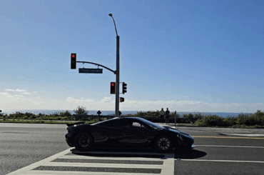 Saw this [McLaren P1] cruising down pch