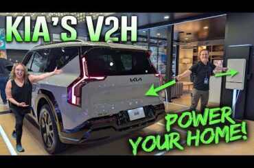 Power Your Home with Your Car! Kia EV9 V2H Explained