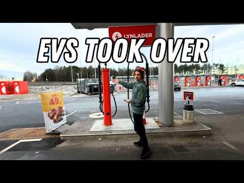 This Is What’s Happening to Gas Stations In The Electric Car Capital! The Rise Of Energy Stations