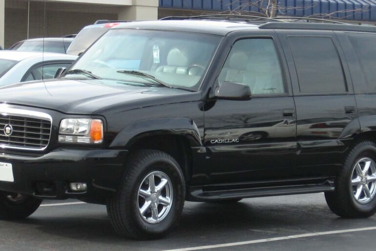1999 Cadillac Escalade. The Official Car Of....