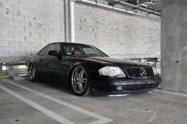 Just put my SL500 R129 on bags, now the real work begins