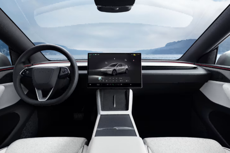 Tesla just upgraded the Model Y with a 2K cinema screen to battle its Chinese rivals