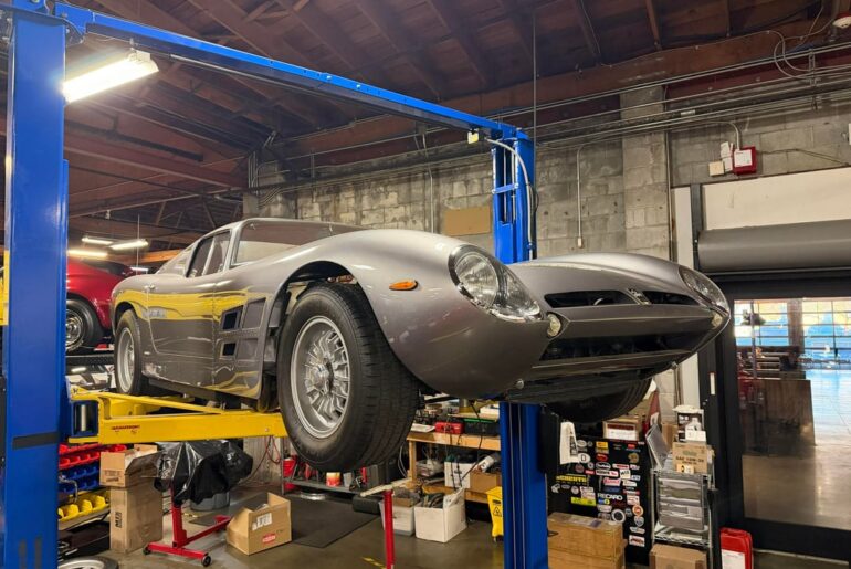 Saw an Iso A3. Not very many were ever built. Beautiful body work - riveted aluminum body!