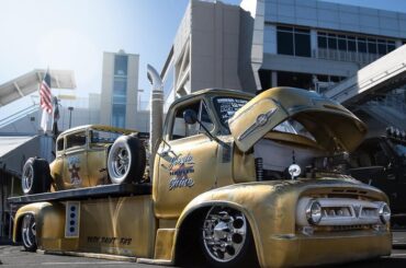 1953 Ford COE and Model A Make the Perfect Combo.