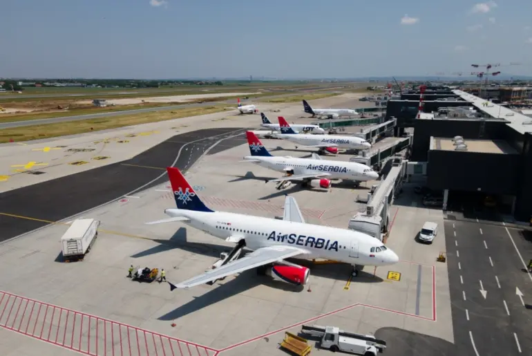 Belgrade Nikola Tesla Airport. Photo: Belgrade Nikola Tesla Airport