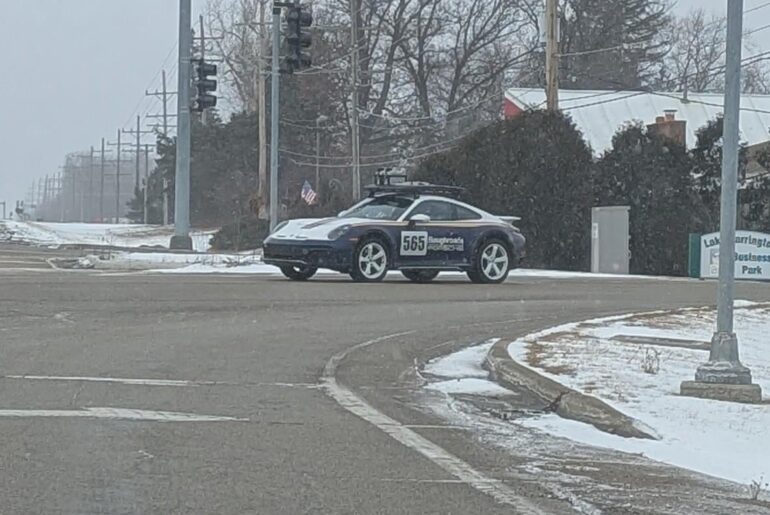 [Dakar] out in the salty Chicago suburbs today, cool to see it being used!