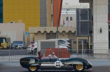 This cool [Lotus Unknown] I spotted in the morning, Abu Dhabi.