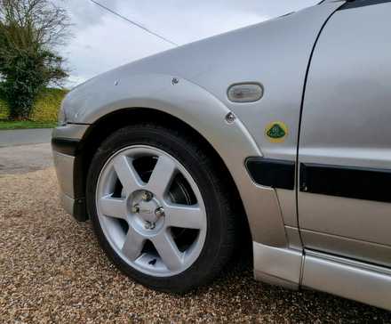 Silver Proton Satria GTi fender