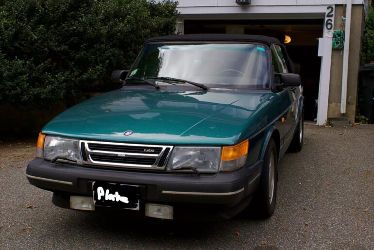 SAAB 900 turbo, official car of...