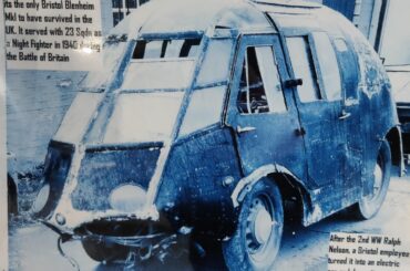 Car made from a Bristol Blenheim aircraft