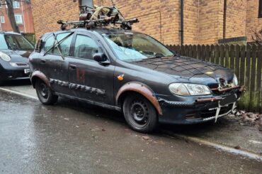 might not be everyone's cup of tea, but i found this mad max inspired car cool