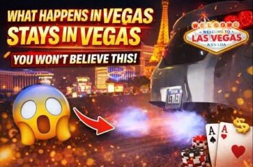 Filmed a massive Vegas car meet at night. Feedback welcome.