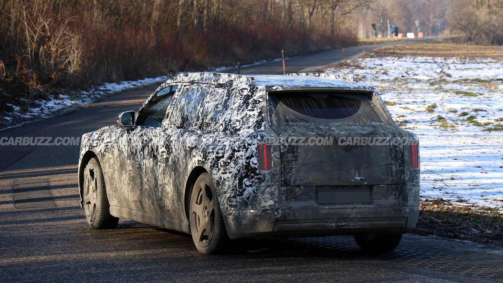 Rolls-Royce SUV Spy Photos (19)