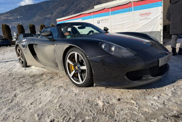 [Porsche Carrera GT] at Fat Ice Race