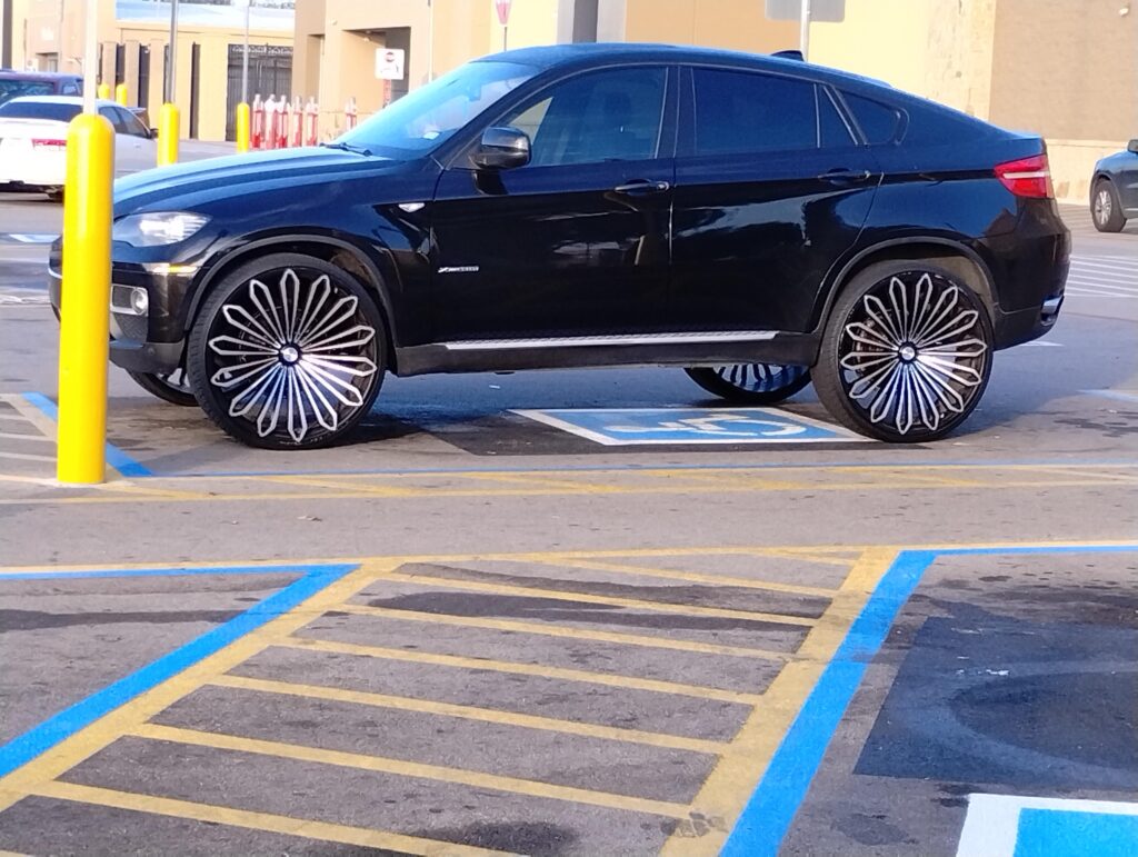 Saw this at Walmart. The official car of...