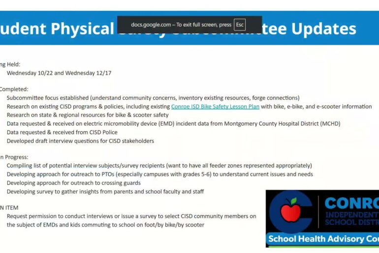 SHAC authorizes targeted interviews on e-bikes and e-scooters, seeks board approval
