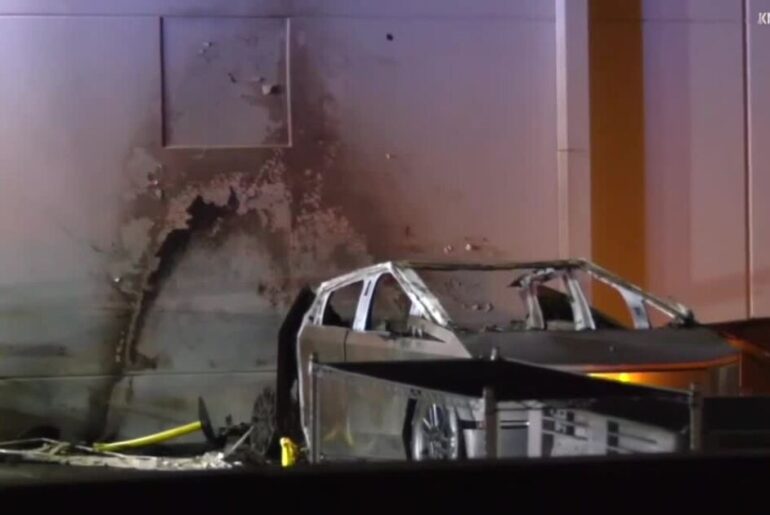 Mesa man sentenced to 5 years in prison for setting fire to Tesla dealership