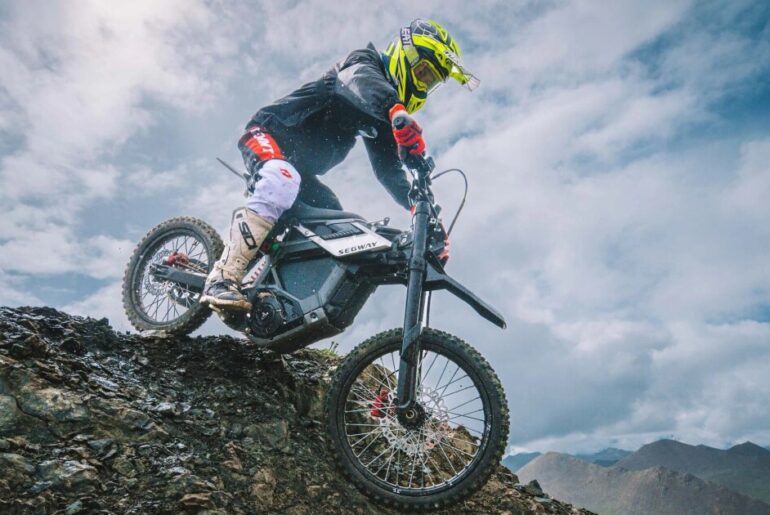 Segway's new electric dirt bike with three power modes