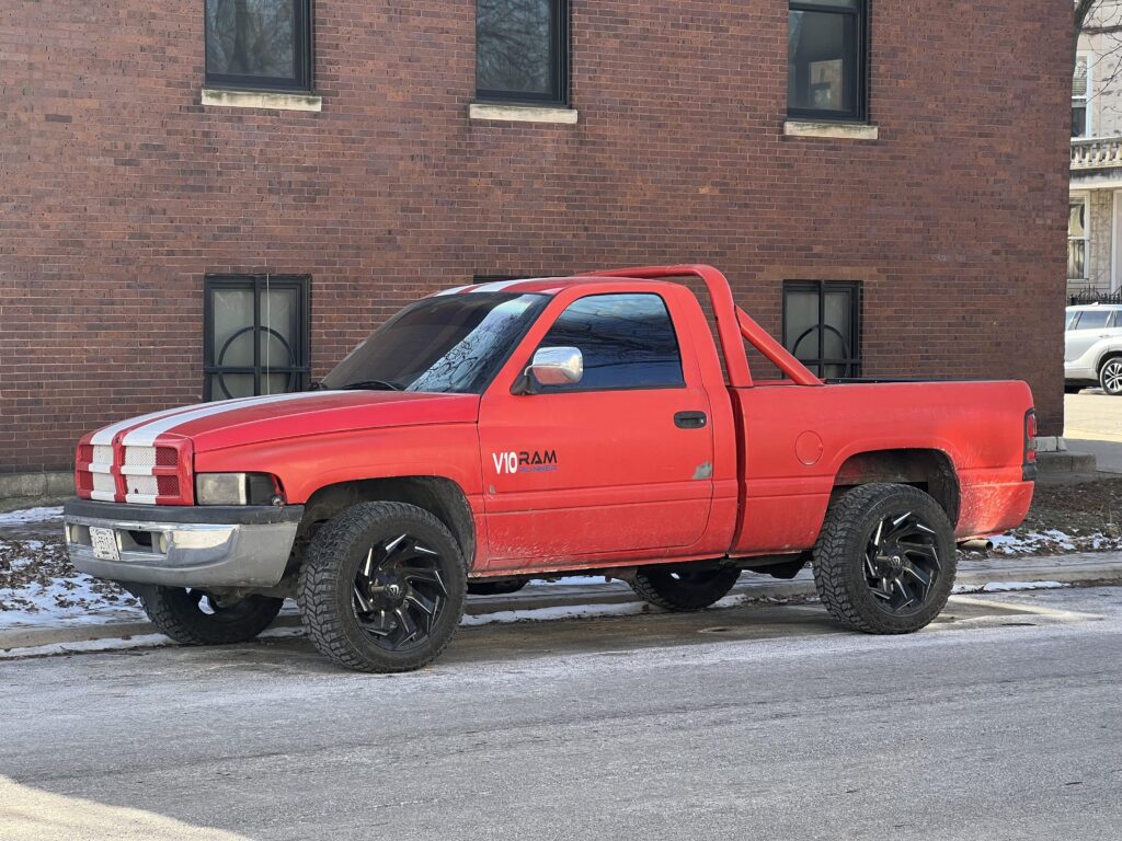 [Dodge V10 Ram Runner] Around 100 built, street parked in Chicago