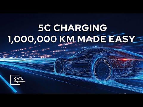 CATL 5C Charging: 1,000,000 km made easy