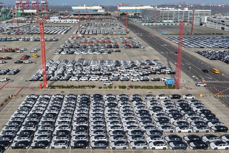 China's car exports surged in 2025, but domestic demand slowed