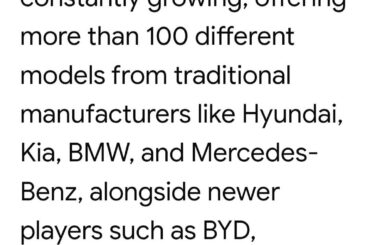 I used to call them road rubbish....but Chinese Electric and Hybrid vehicles are slahing prices in Australia. We have a huge range which is growing monthly and very cometitive pricing ...what's happening in America, is protecting your own industry viable for long?
