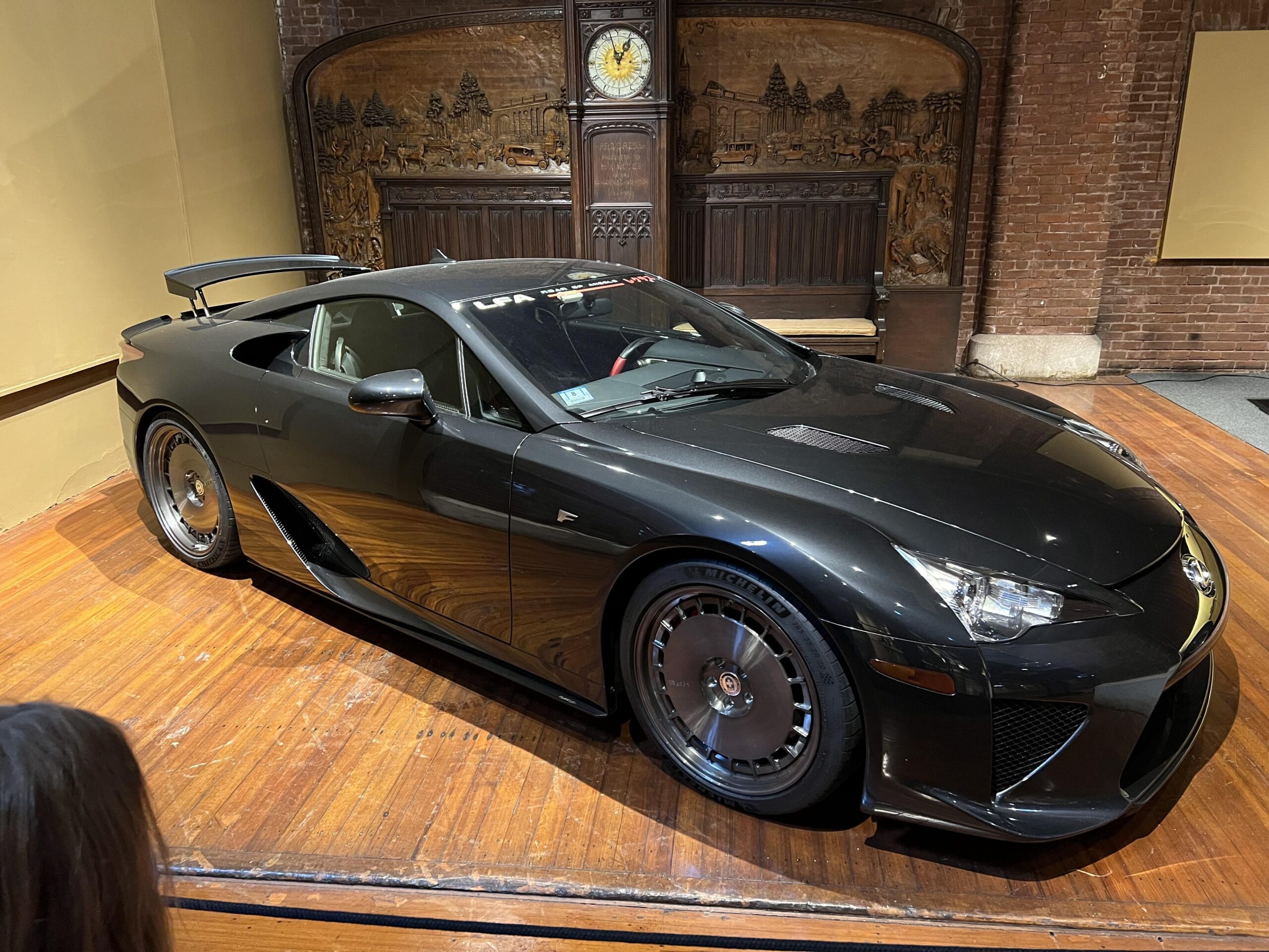 2012 [Lexus LFA], temporary display at Larz Anderson Auto Museum near ...