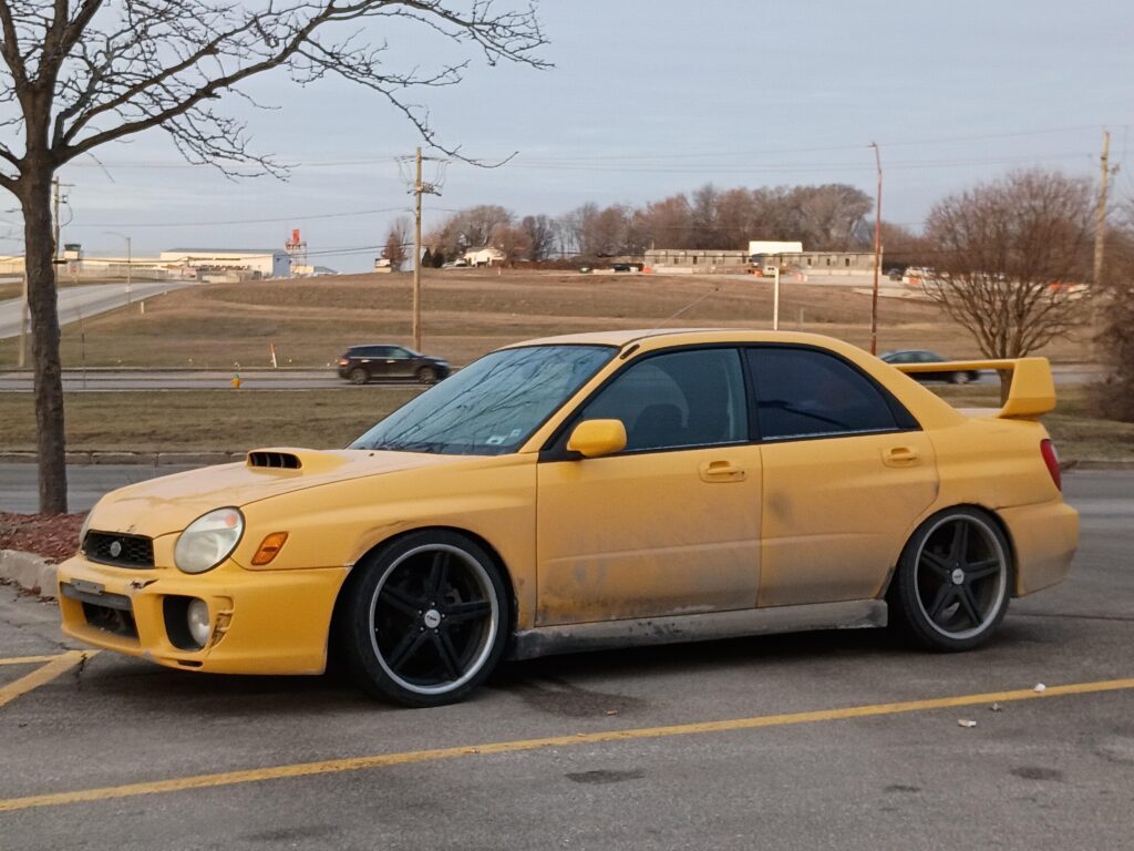 [Subaru Impreza] made my day, first thing in the morning!