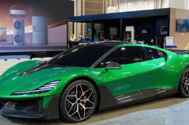 Dreame sports car debuted with 1,876 hp and four e-motors at CES 2026