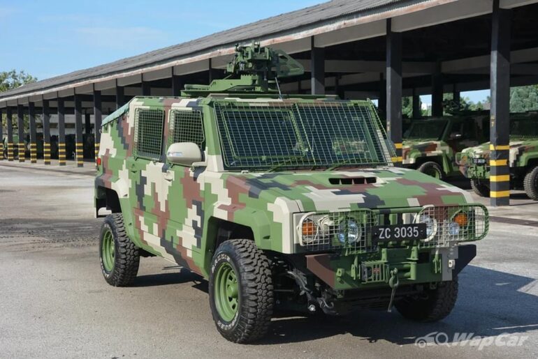 The GK-M1 Rapid Rover is a lightweight, 4x4 armored tactical vehicle made by Malaysian company Weststar Defence Industries (under Global Komited), primarily for the Malaysian Army for roles like mobile air defense (with Starstreak missiles) and special operations.