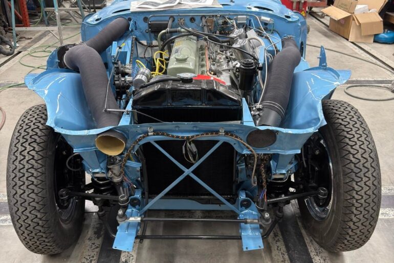 Austin Healey 3000 Restoration progress