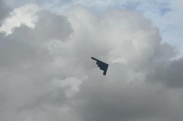 New Year’s Day special: [Northrop B-2] Rose Bowl fly-over
