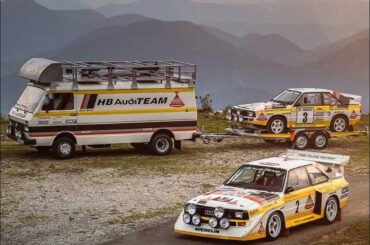 Audi Quattro S1 Rally & Volkswagen LT