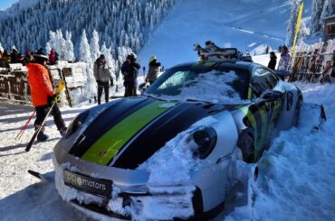Porsche 911 turbo s on tracks (pics by @edy.medya on Instagram)