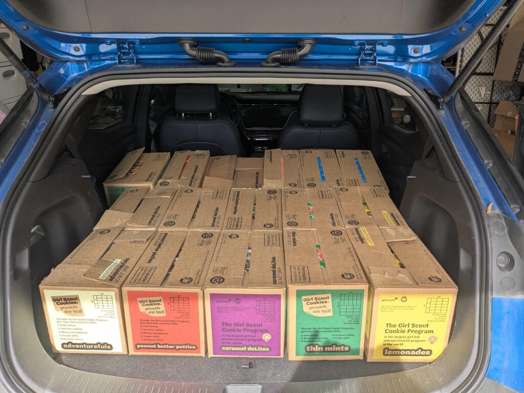 Chevy Bolt EUV is the perfect car for Girl Scout cookies