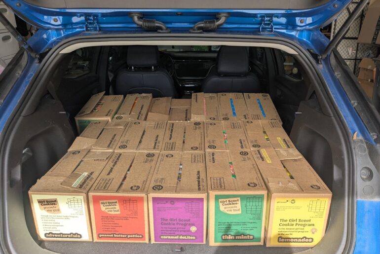 Chevy Bolt EUV is the perfect car for Girl Scout cookies