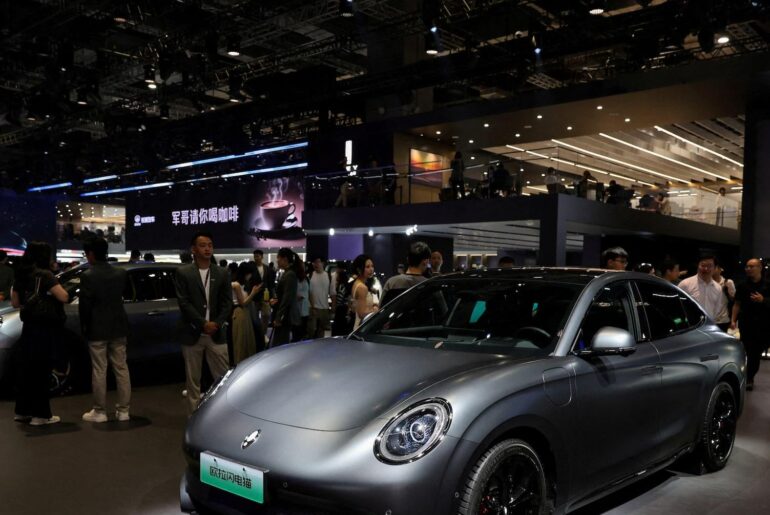 Global EV sales hampered by China, US slowdown in January