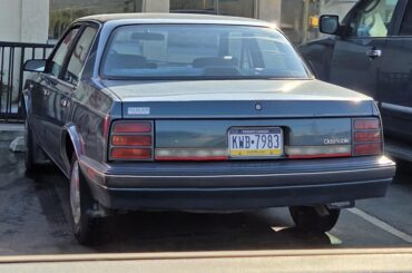 Pretty clean 1992 Oldsmobile Cutlass I saw today.