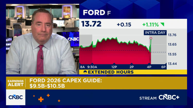 Ford reports worst earnings miss in four years