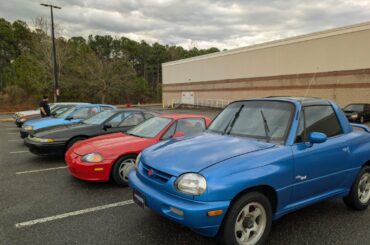 Regular crap at the OutRun The Winter '80s/'90s car show on Saturday (Raleigh, NC)