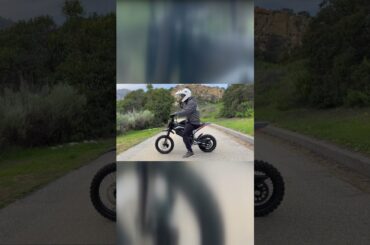 This Electric Pit Bike is Crazy!  #electricdirtbike