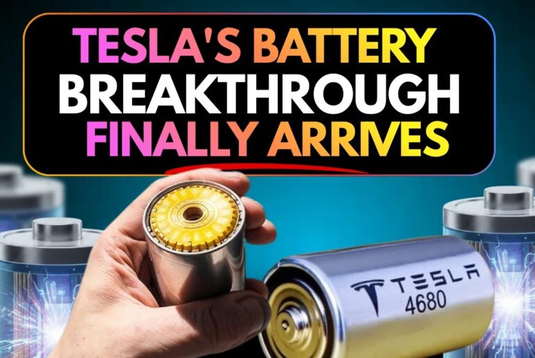 Tesla Starts Building Cars With In-House 4680 Cells After Dry-Electrode Breakthrough