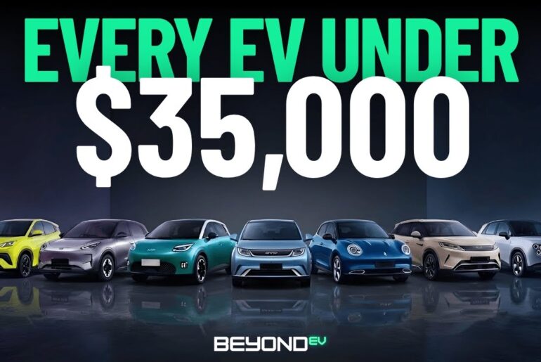 Every ELECTRIC VEHICLE Under $35,000 in 2026