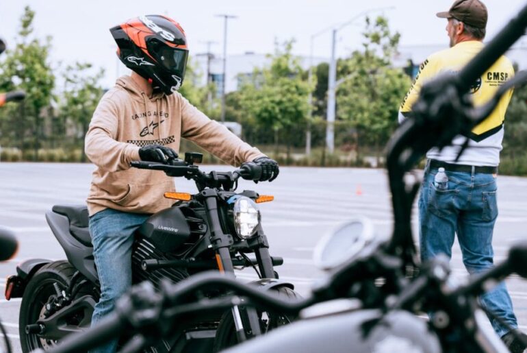 You can finally get your motorcycle license on an electric, and everyone's loving it