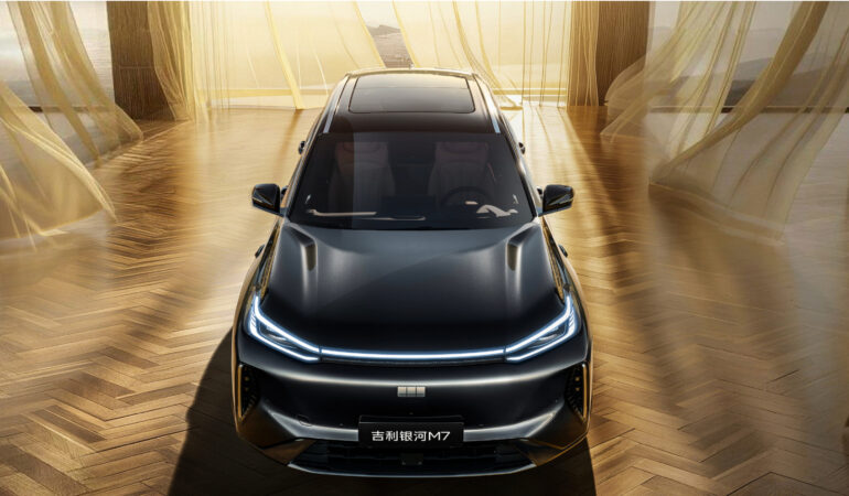 Geely Galaxy M7 broke covers in China with 3.35 L/100km fuel consumption