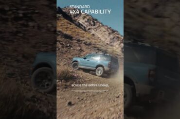 2025 Ford Bronco Sport® SUV | Standard 4x4 Capability