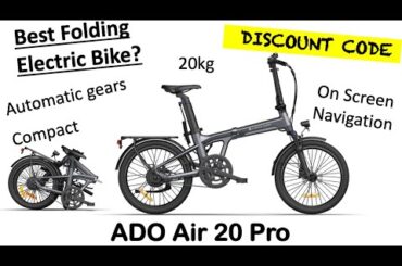 ADO Air 20 Pro - The Best Folding eBike for Vanlife?