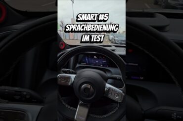 Krasse Sprachbedienung im Smart #5 #ev