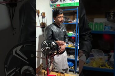 Patrol bike converter into electric bike #lahoridrives #ev #automobile #foryou